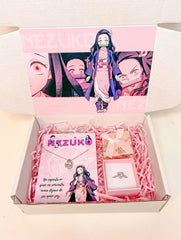 Box Kimetsu No Yaiba M (Collar + Anillo)