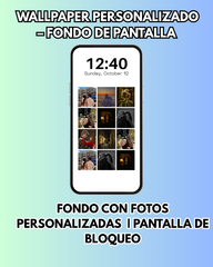 Wallpaper Personalizado con fotos| Modelo 3