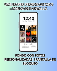 Wallpaper Personalizado con fotos| Modelo 5