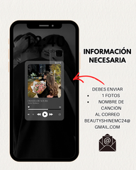 Wallpaper Personalizado con fotos| Modelo 10 | Spotify