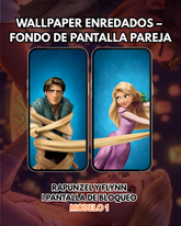 Wallpaper Enredados – Flynn y Rapunzel Fondo de Pantalla | Pantalla de Bloqueo