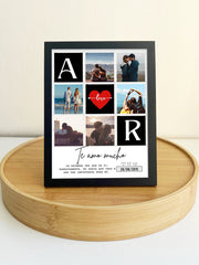 Cuadro Love 15x20 cm (marco negro)