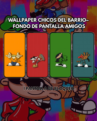 Wallpaper Chicos del Barrio|– Fondo de Pantalla Amigos | Pantalla de Bloqueo