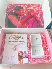 Box Enredados plateado L (rapunzel)