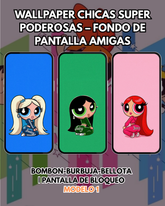 Wallpaper Chicas súper Poderosas – Fondo de Pantalla | Pantalla de Bloqueo