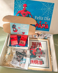 Box XXL Día del padre Anillos Spiderman