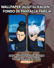 Wallpaper Satoru Gojo y Suguru Geto – Fondo de Pantalla | Pantalla de Bloqueo