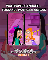 Wallpaper Candace y Stacy– Fondo de Pantalla | Pantalla de Bloqueo