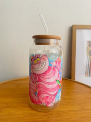 Vaso Alicia en el país de las maravillas