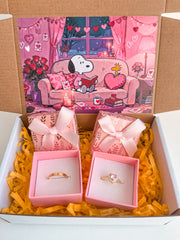 Set de Anillos Snoopy
