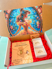 Box Bella y Bestia Dorado L