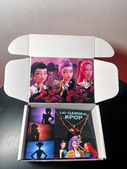 Box Dúo collar Guerreras Kpop