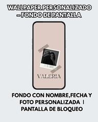 Wallpaper Personalizados con Nombre y foto
