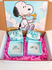 Set de Anillos Snoopy