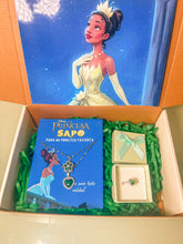 Box Princesa y el sapo L (Tiana) plateado