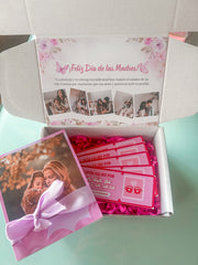 Box 10 Cupones + 4 fotos polaroid Día de la Madre