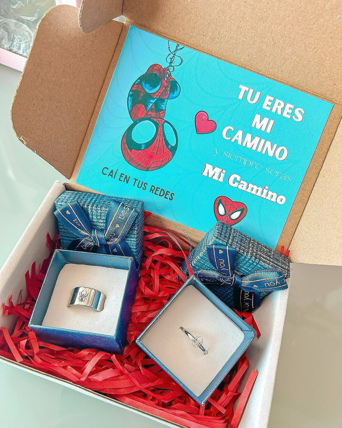 Anillos Spiderman