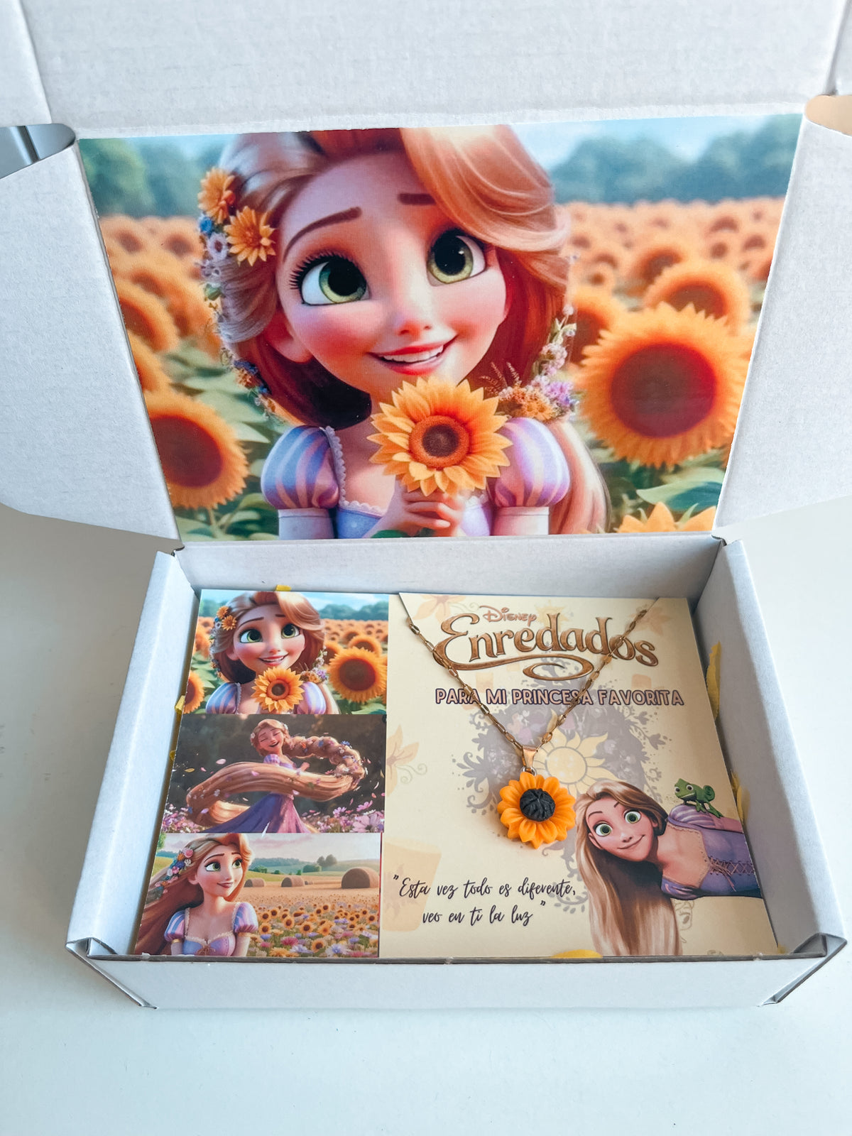 Box collar Rapunzel (enredados)