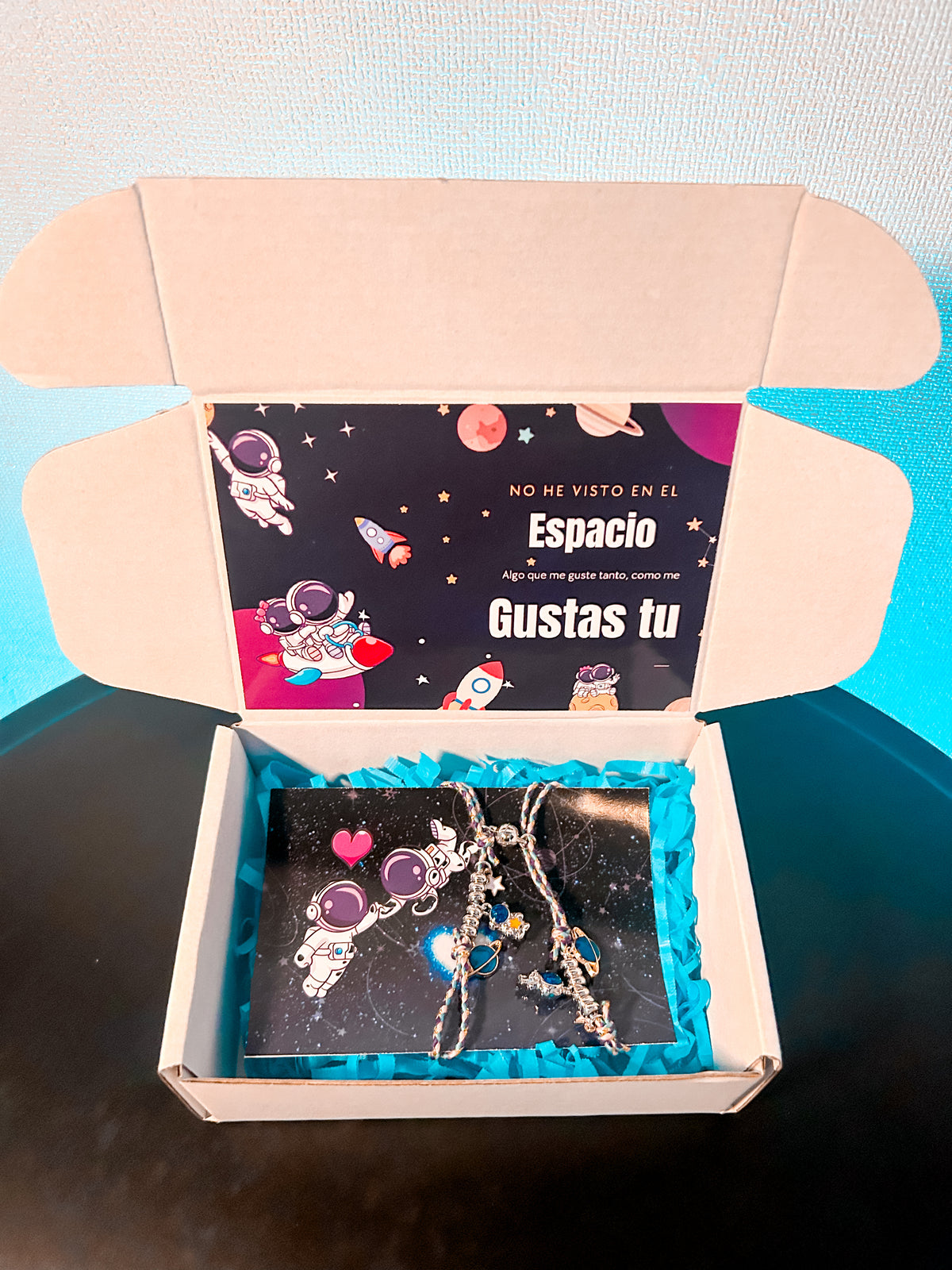 Box Dúo Pulseras Astronautas