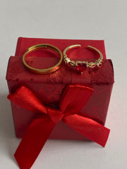 Set de Anillos Goku y Milk