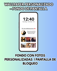Wallpaper Personalizado con fotos|  Modelo 12 |  Instagram