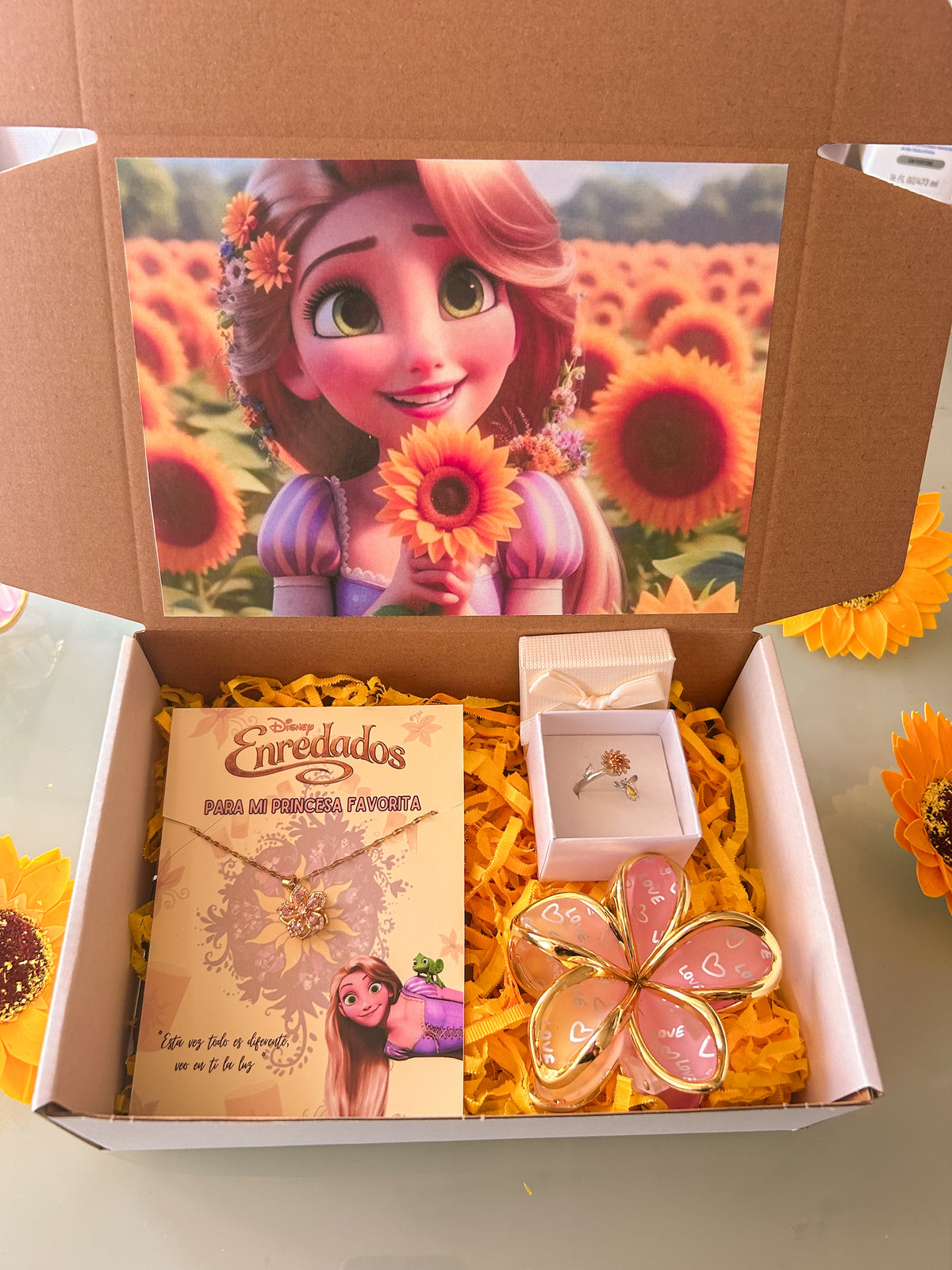 Box Enredados Girasol L (rapunzel) 2