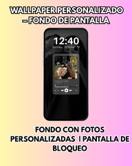 Wallpaper Personalizado con fotos|  Modelo 10 |  Spotify