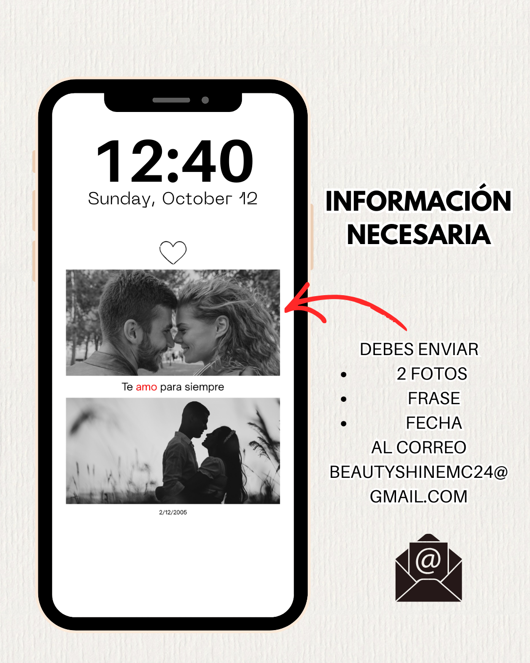 Wallpaper Personalizado con fotos|  Modelo 7