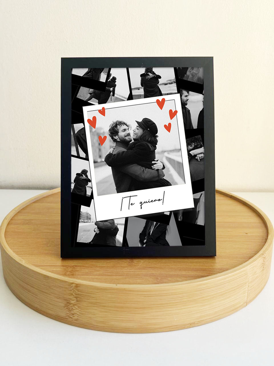 Cuadro Love 15x20 cm (marco negro)
