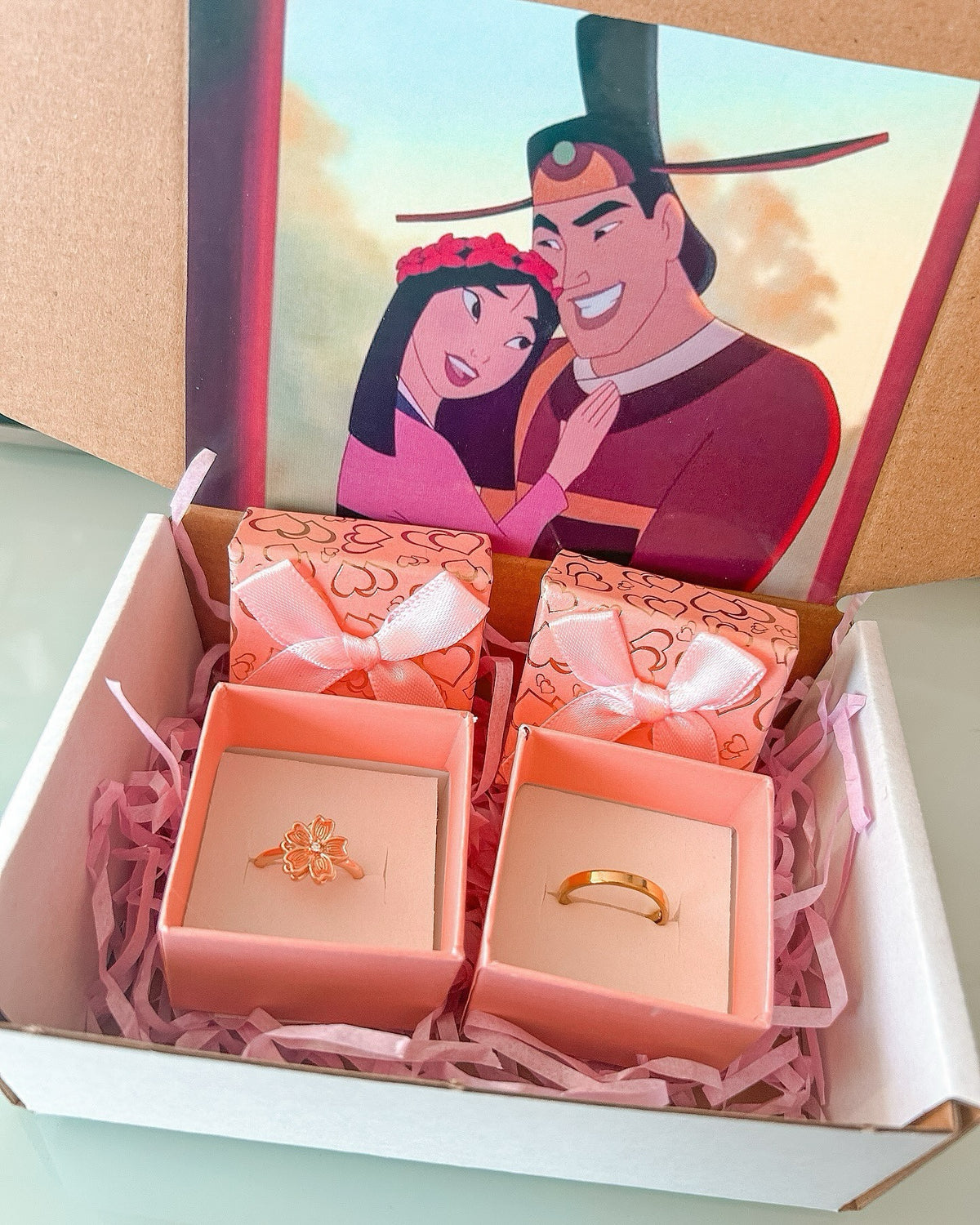 Set de Anillos Mulan