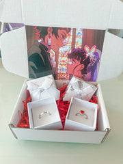 Set anillos Tanjiro y Kanao