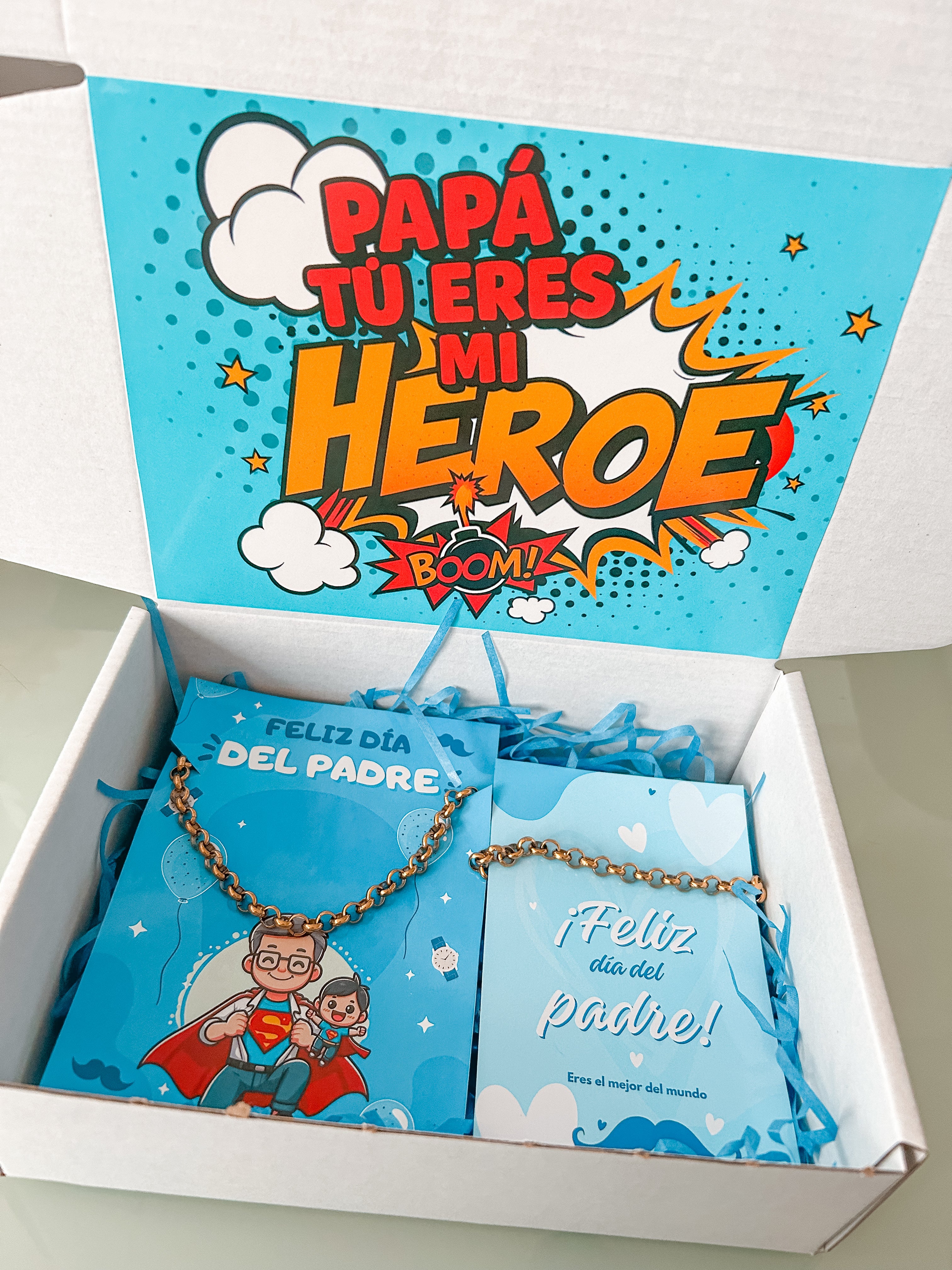 Box Día del Padre Collar+ Pulsera