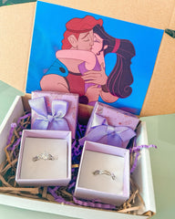 Set de anillos hercules y megara