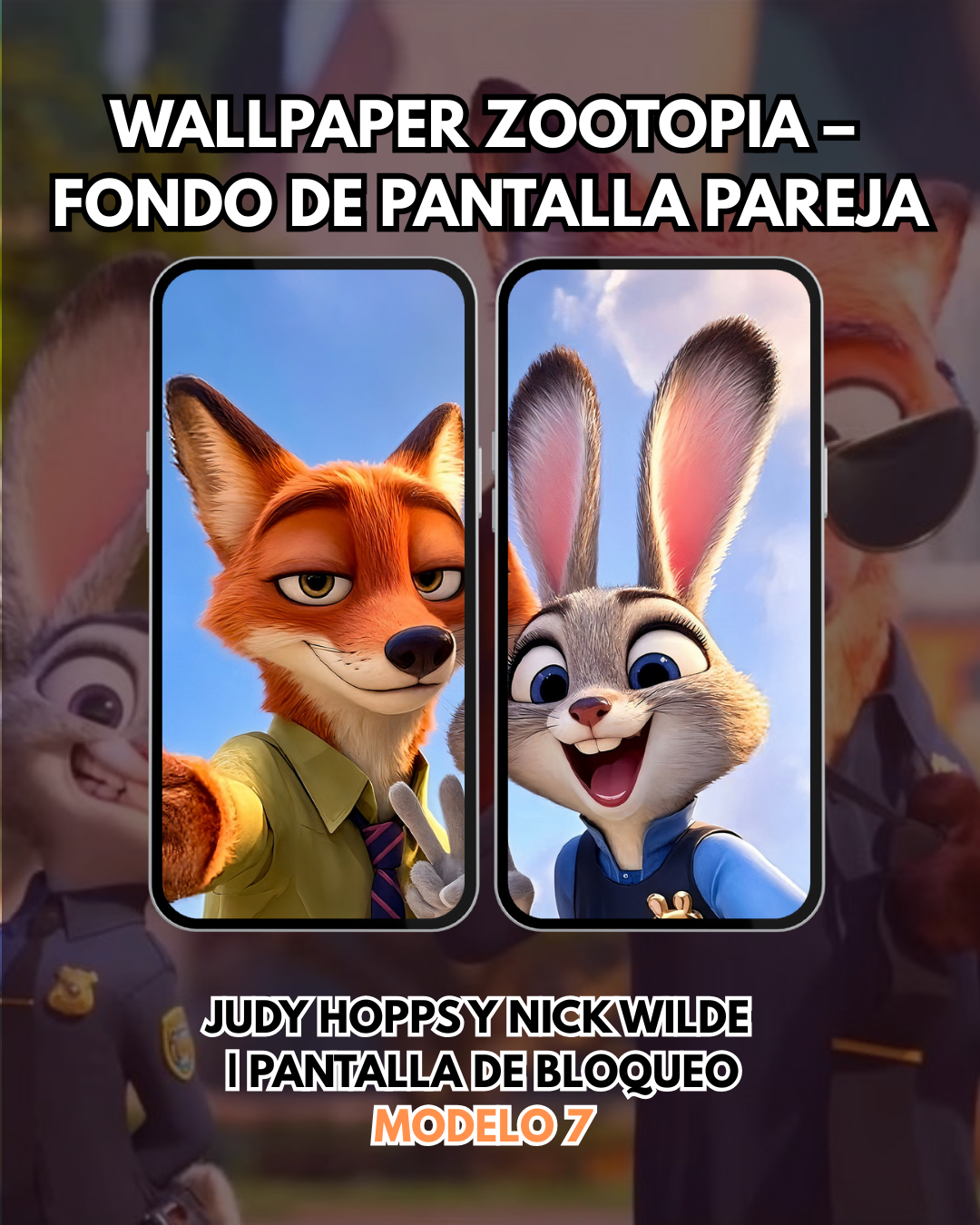 Wallpaper Zootopia– Fondo de Pantalla | Pantalla de Bloqueo