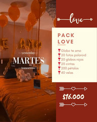 Pack Love / Feliz Cumpleaños