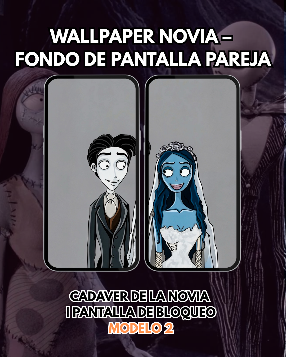Wallpaper El Cadáver de la Novia– Fondo de Pantalla | Pantalla de Bloqueo