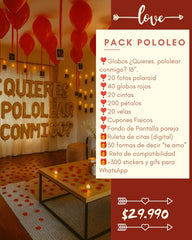 Pack Sorpresa Love | Novia | Feliz Cumpleaños | pololeo