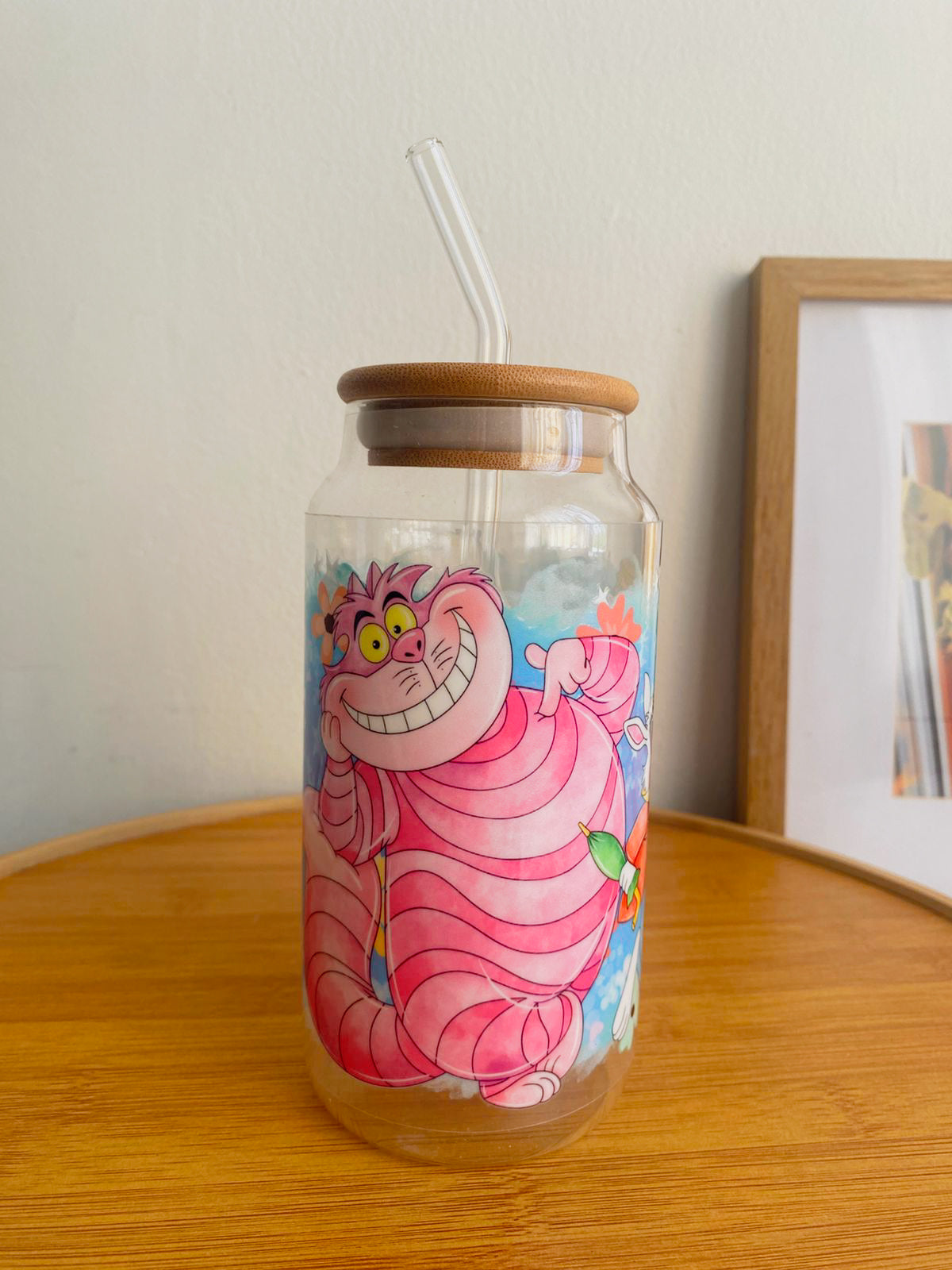 Vaso Alicia en el país de las maravillas
