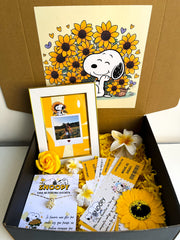 Snoopy flores amarillas xxl