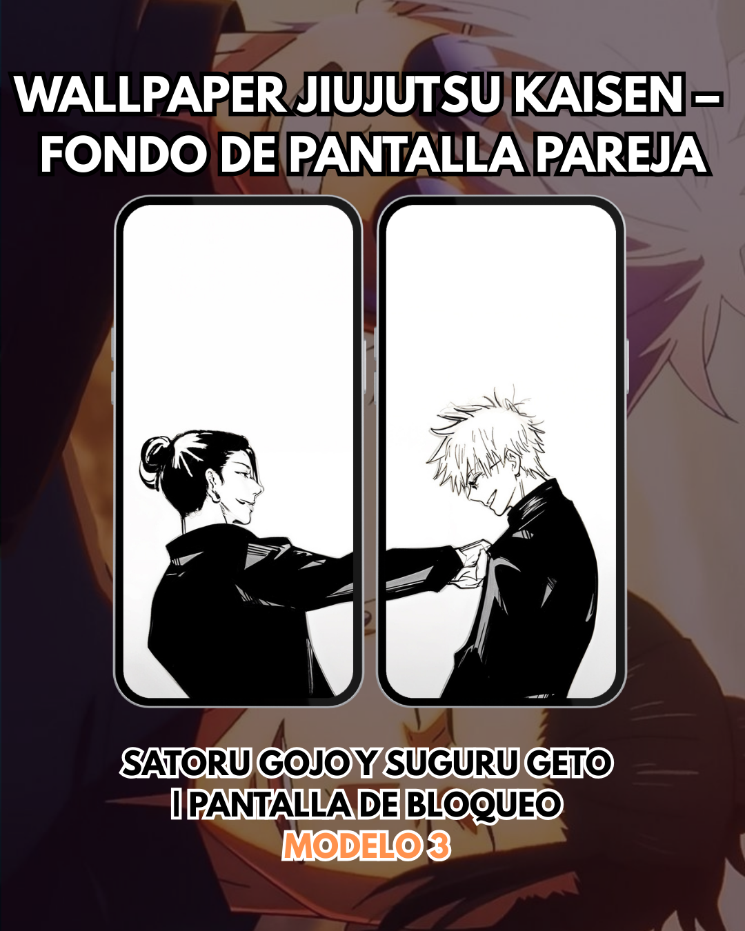 Wallpaper Satoru Gojo y Suguru Geto – Fondo de Pantalla | Pantalla de Bloqueo