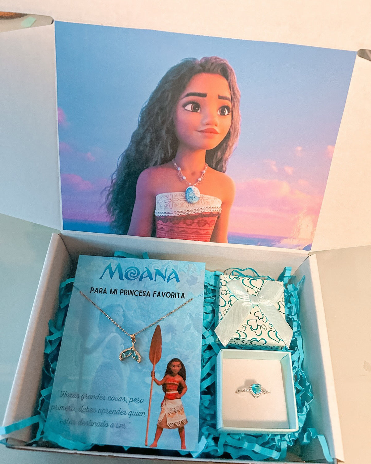 Box Moana M (Collar + Anillo )