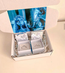 Set de anillos cadáver de la novia