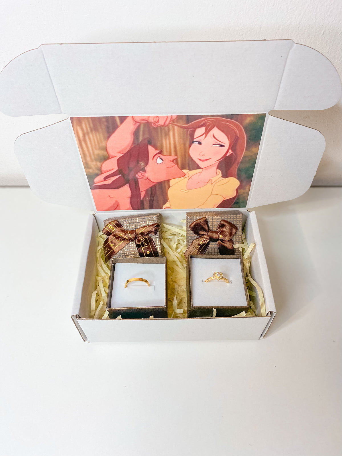 Set de Anillos Jane y Tarzan