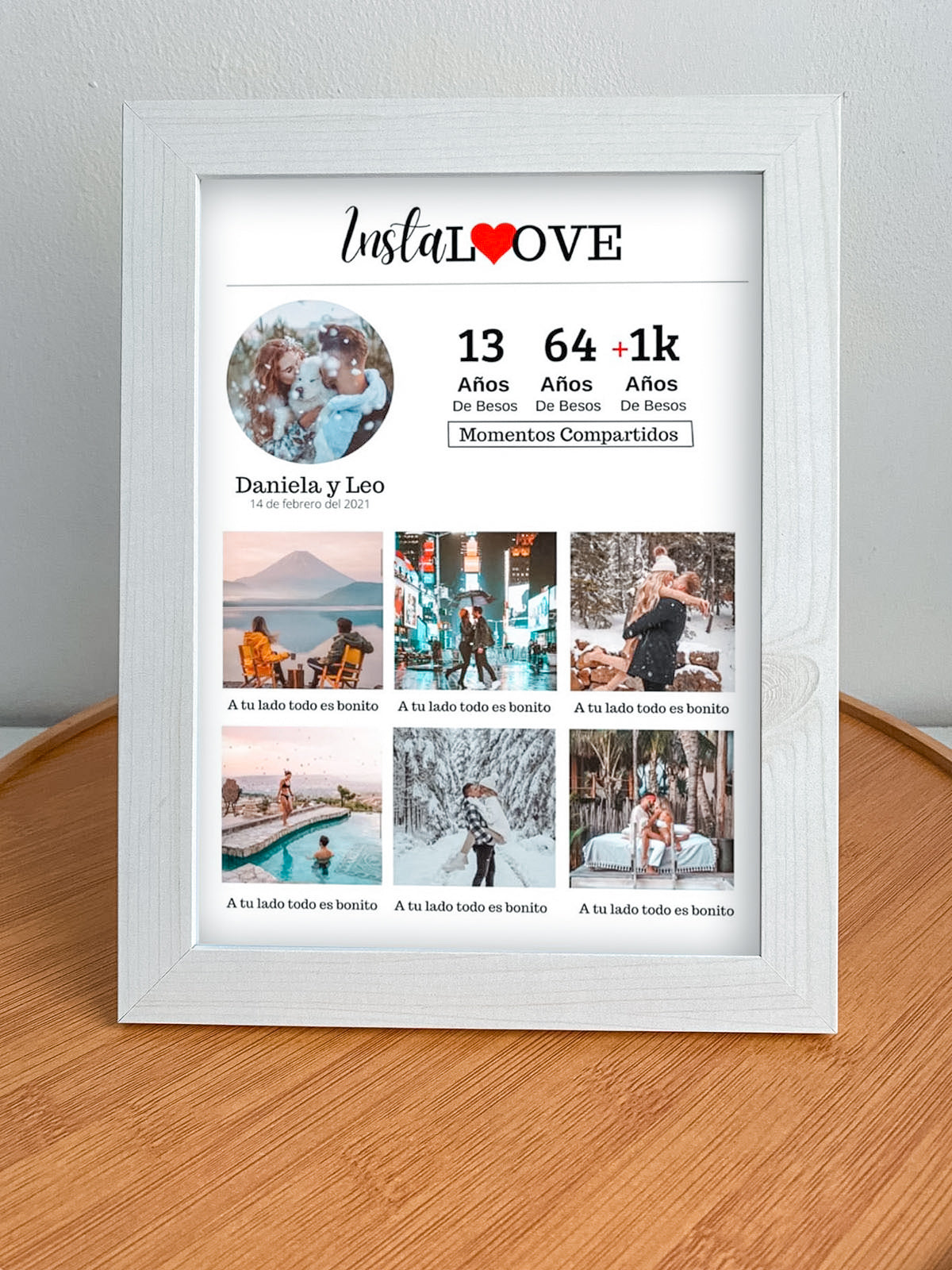 Cuadro Love Personalizado