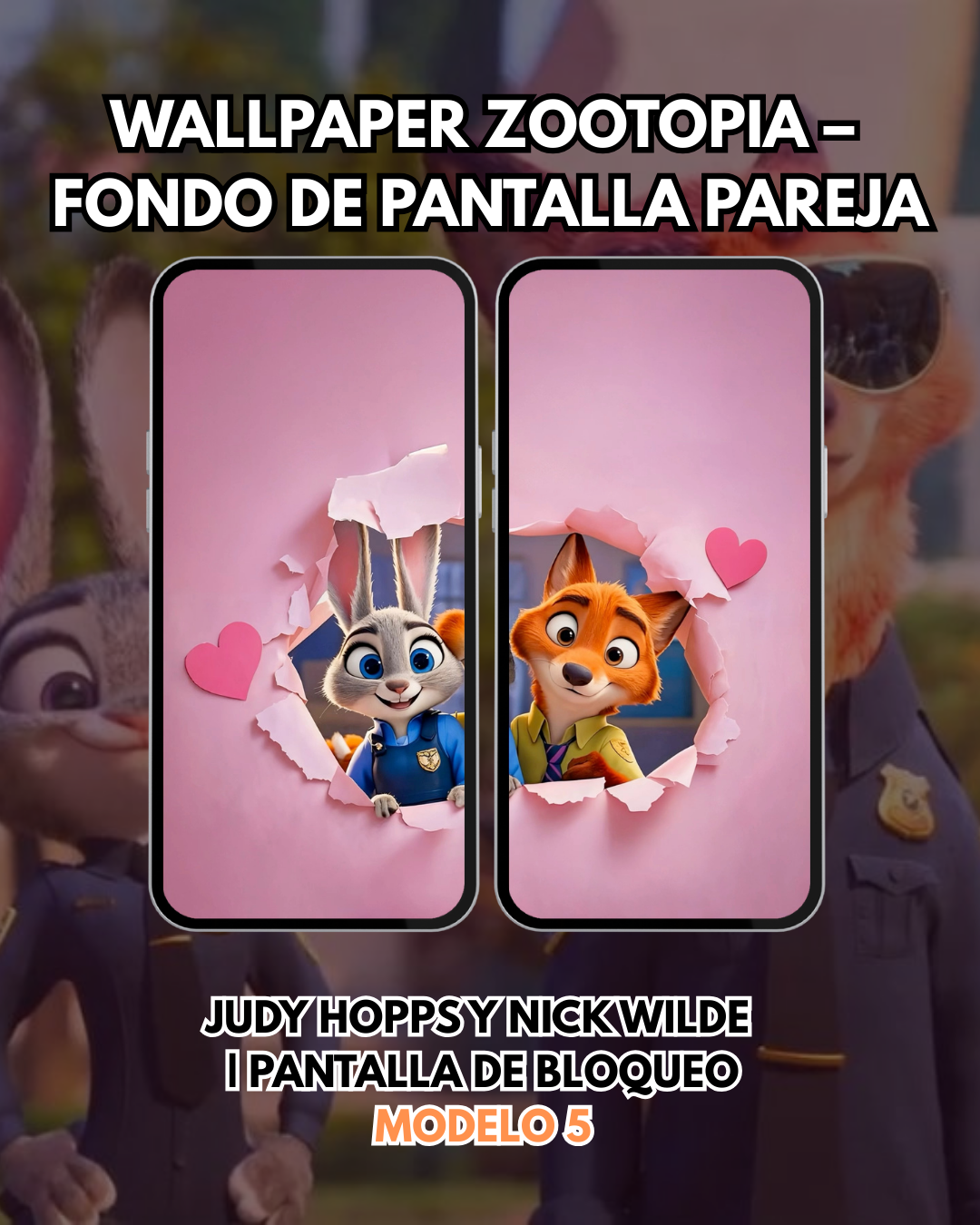 Wallpaper Zootopia– Fondo de Pantalla | Pantalla de Bloqueo