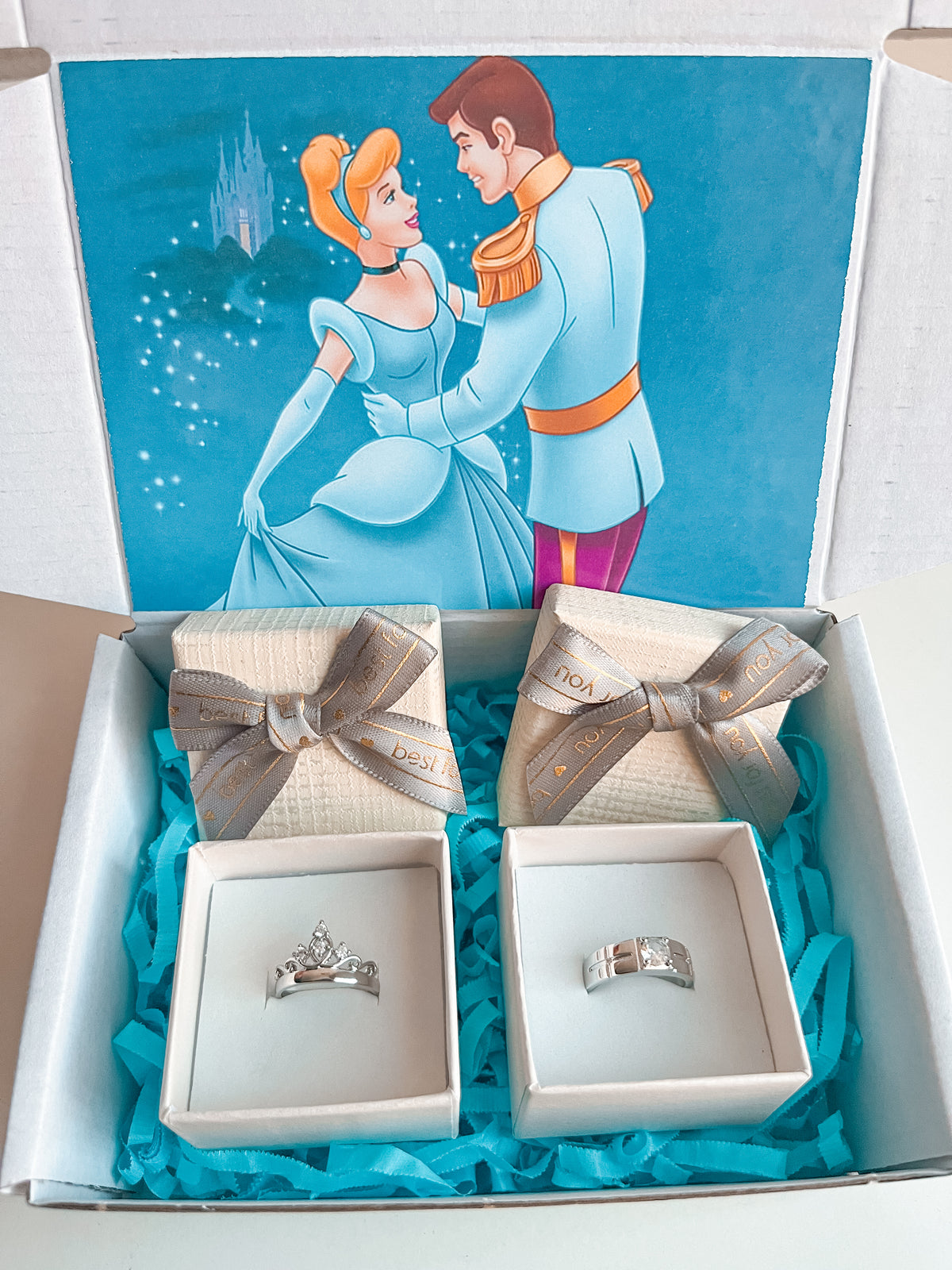 Set de anillos Cenicienta