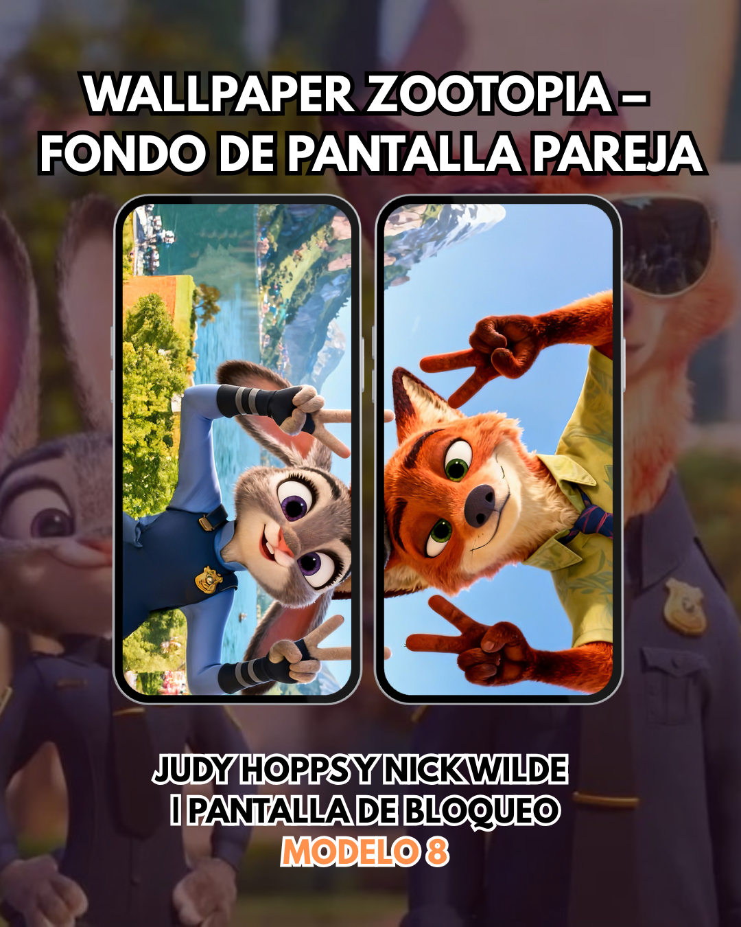 Wallpaper Zootopia– Fondo de Pantalla | Pantalla de Bloqueo