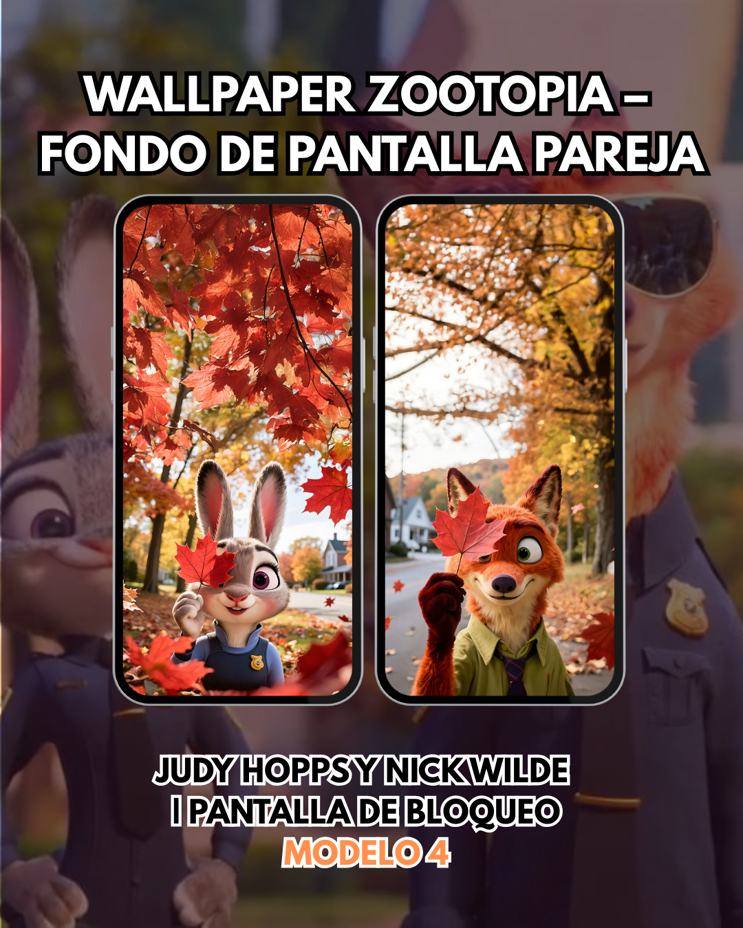 Wallpaper Zootopia– Fondo de Pantalla | Pantalla de Bloqueo