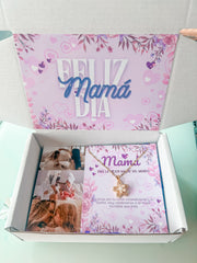 Collar Día de la madre box Morada