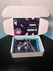 Box Dúo Pulseras Astronautas